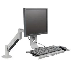 Innovative 7509 Data Entry Monitor Arm With Flip-up Keyboard (27") 10 Innovative 7509 Data Entry Monitor Arm With Flip-up Keyboard (27") -Office Tool Store Innovative 7509 Data Entry Monitor Arm with Flip up Keyboard 27