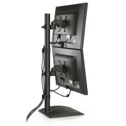 Innovative 9109-D Dual Monitor Desk Stand With Pivot And Tilt -Office Tool Store Innovative 9109 D Dual Monitor Desk Stand with Pivot and Tilt