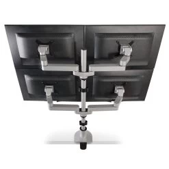 Innovative 9120-D-28 Two-Tier Quad Monitor Arm With 28" Pole -Office Tool Store Innovative 9120 D 28 Two Tier Quad Monitor Arm with 28 Pole 1