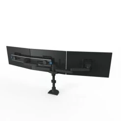 Innovative 9163-SWITCH-S-14 Triple LCD Monitor Arm With 14" Pole -Office Tool Store Innovative 9163 SWITCH S 14 Triple LCD Monitor Arm with 14 Pole