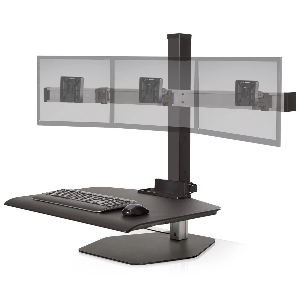 Innovative Winston Triple Monitor Sit-Stand Workstation 7 Innovative Winston Triple Monitor Sit-Stand Workstation - Image 7
