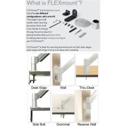 Innovative 7000-Switch Dual Monitor Arm With Switch Bracket 10 Innovative 7000-Switch Dual Monitor Arm With Switch Bracket -Office Tool Store Innovative 7000 Switch Dual Monitor Arm with Switch Bracket