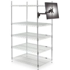 Innovative 9110-8460 Wire Shelving Monitor Mount -Office Tool Store Innovative 9110 8460 Wire Shelving Monitor Mount 6