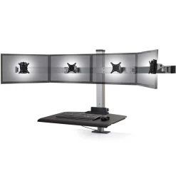 Office Tool Store -Office Tool Store Innovative Winston Quad Monitor Sit Stand Workstation 1