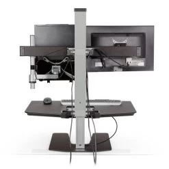 Innovative Winston Triple Monitor Sit-Stand Workstation 13 Innovative Winston Triple Monitor Sit-Stand Workstation -Office Tool Store Innovative Winston Triple Monitor Sit Stand Workstation 3