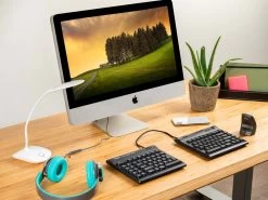 Kinesis KB800MB-BT Freestyle2 Blue Ergonomic Wireless Keyboard For Mac -Office Tool Store Kinesis KB800MB BT Freestyle2 Blue Ergonomic Wireless Keyboard for Mac 2