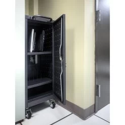 Luxor LLTP12-B - 12 Laptop/Tablet Charging Cart -Office Tool Store Luxor LLTP12 B 12 LaptopTablet Charging Cart 7