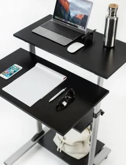 Mount IT! Height Adjustable Rolling Stand Up Desk - MI-7940 -Office Tool Store Mount IT Height Adjustable Rolling Stand Up Desk MI 7940 11
