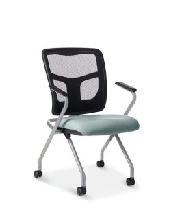 Office Master YS70N (OM Seating) YES Series Mesh Back Nesting Chair -Office Tool Store Office Master YS70N YES Series Mesh Back Nesting Chair