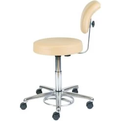 Office Master CL15 (OM Seating) Classic Lab And Healthcare Ergonomic Stool -Office Tool Store Office Master Classic CL15 Ergonomic Professional Healthcare Stool Chair 1