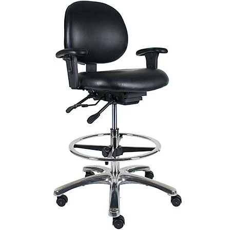 Office Master EV45 (OM Seating) Electrostatic Discharge ESD Lab Stool 2 Office Master EV45 (OM Seating) Electrostatic Discharge ESD Lab Stool - Image 2
