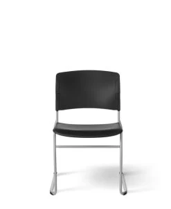 Office Master ST400 (OM Seating) Ergonomic High Density Stackable Side Chair -Office Tool Store Office Master ST400 Ergonomic High Density Stackable Side Chair