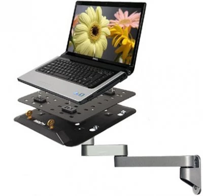 Secure Notebook/Laptop Wall Mount Arm, ED-911-96 1 Secure Notebook/Laptop Wall Mount Arm, ED-911-96