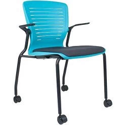 Office Master OM5 (OM Seating) Active Guest Chair -Office Tool Store Sliding Stacking Side Chair ED GL4 SD 1