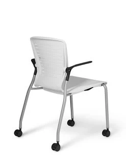 Office Master OM5 (OM Seating) Active Guest Chair -Office Tool Store Sliding Stacking Side Chair ED GL4 SD 2 1