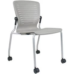 Office Master OM5 (OM Seating) Active Guest Chair -Office Tool Store Sliding Stacking Side Chair ED GL4 SD 2