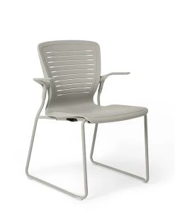 Office Master OM5 (OM Seating) Active Stacker Sled Chair -Office Tool Store Stacking Sliding Guest Chair ED GL2 SD 2