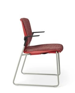 Office Master OM5 (OM Seating) Active Stacker Sled Chair -Office Tool Store Stacking Sliding Guest Chair ED GL2 SD 7