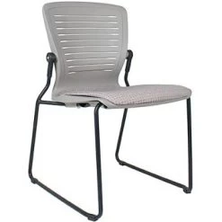 Office Master OM5 (OM Seating) Active Stacker Sled Chair -Office Tool Store Stacking Guest Chair ED GL2 SD