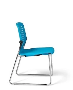 Office Master OM5 (OM Seating) Active Stacker Sled Chair -Office Tool Store Stacking Sliding Guest Chair ED GL2 SD 1
