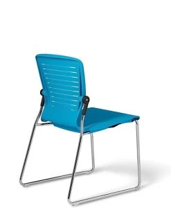 Office Master OM5 (OM Seating) Active Stacker Sled Chair -Office Tool Store Stacking Sliding Guest Chair ED GL2 SD 2
