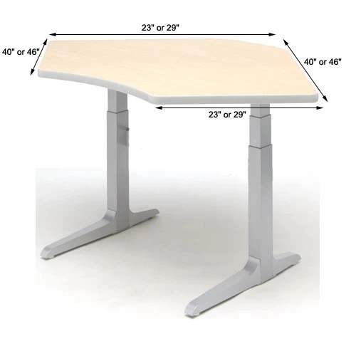 WorkRite Sierra HX Electric Equal Corner 2 Legs Workcenter - Image 5