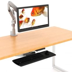 Workrite S2S Compact Height Adjustable Keyboard System -Office Tool Store Workrite 2472 S2S Compact Height Adjustable Keyboard Platform 3