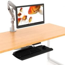 Workrite S2S Ultrathin Height Adjustable Keyboard System -Office Tool Store Workrite 2485 S2S Ultrathin Height Adjustable Keyboard Platform 3