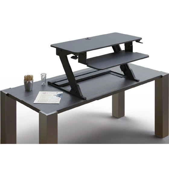 Workrite SOL-DT-B Solace Desktop Sit-Stand Workstation 1 Workrite SOL-DT-B Solace Desktop Sit-Stand Workstation