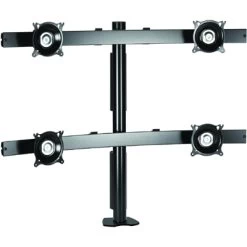 Chief Widescreen Quad Monitor Desk Clamp Mount - KTC445B Or KTC445S